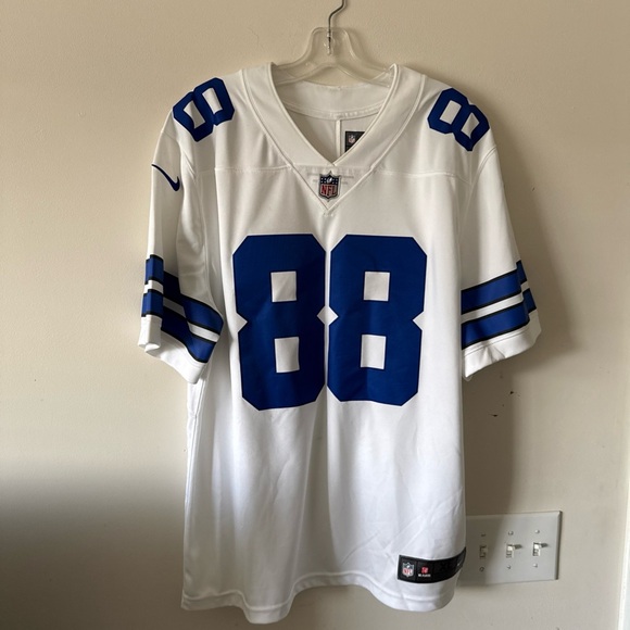 NFL White and Blue Men's Jersey